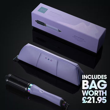 ghd Duet Blowdry Hair Dryer Brush in Galactic Lilac
